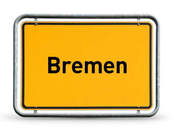 Ortsschild Bremen